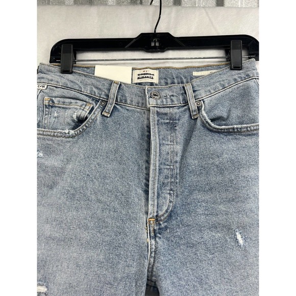 Citizens Of Humanity Light Blue Straight Leg Jeans - Picture 5 of 15